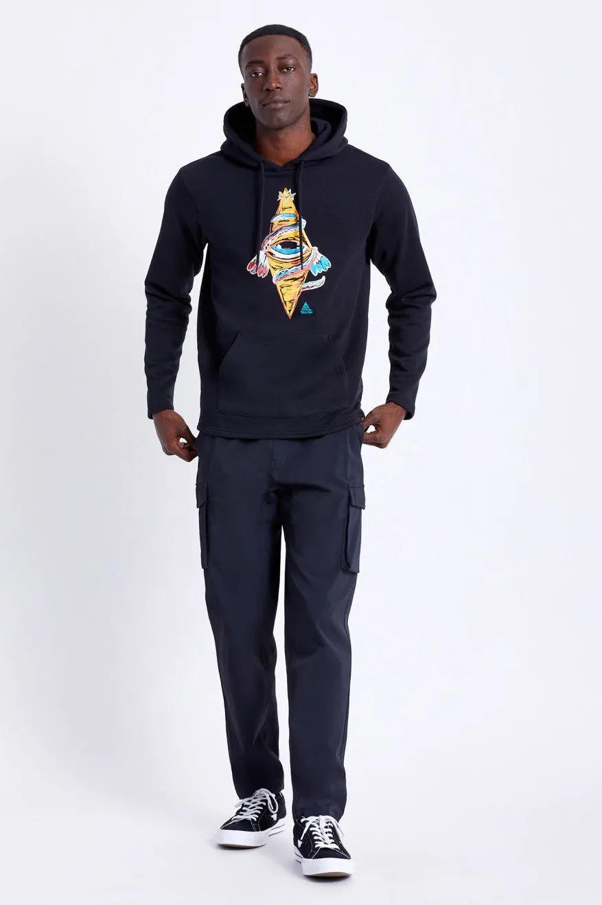 BB Bohemian Hood - Black sold by Brixton product image thumbnail 4