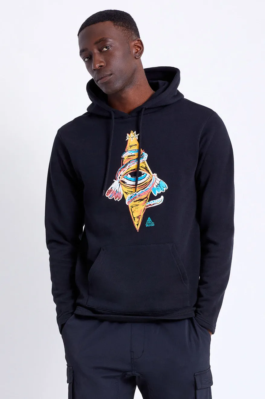 BB Bohemian Hood - Black sold by Brixton