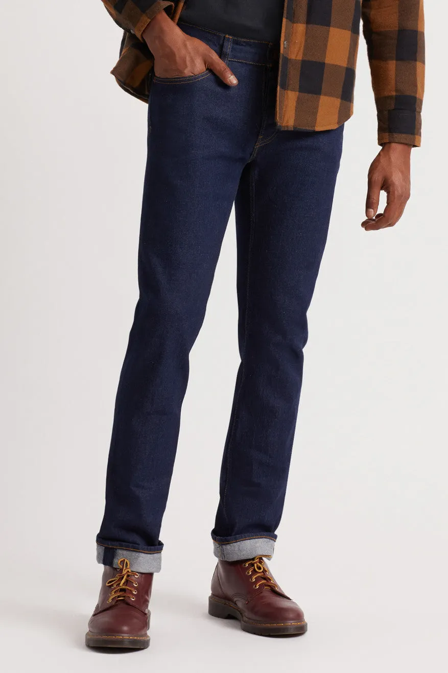 Reserve 5-Pocket Denim Pant - Rinse Indigo sold by Brixton