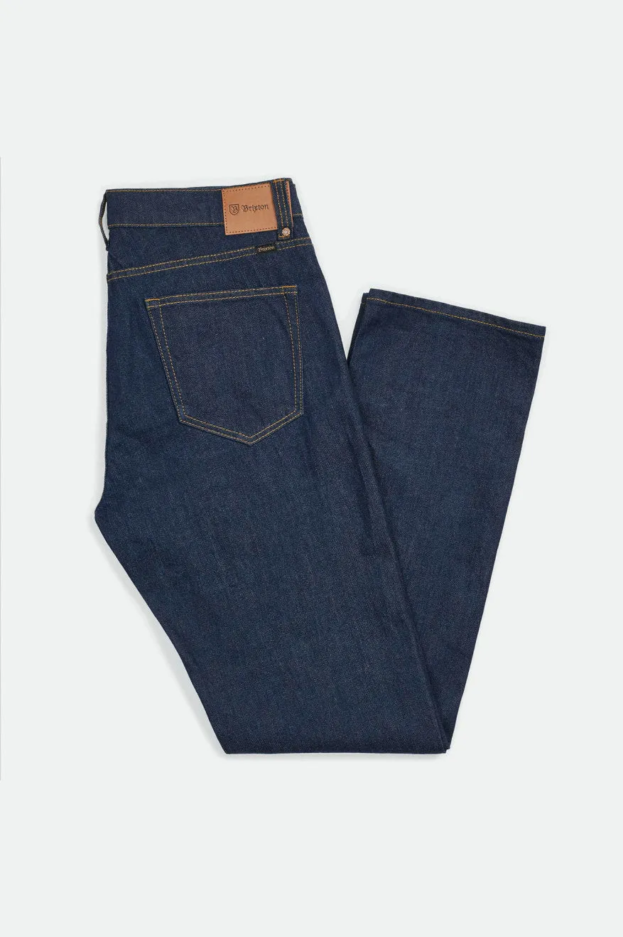 Reserve 5-Pocket Denim Pant - Rinse Indigo sold by Brixton product image thumbnail 5