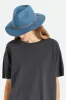 Wesley Fedora - Indian Teal sold by Brixton