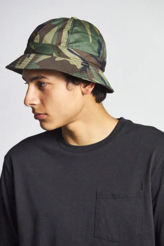 Banks II Bucket Hat - Woodland Camo sold by Brixton