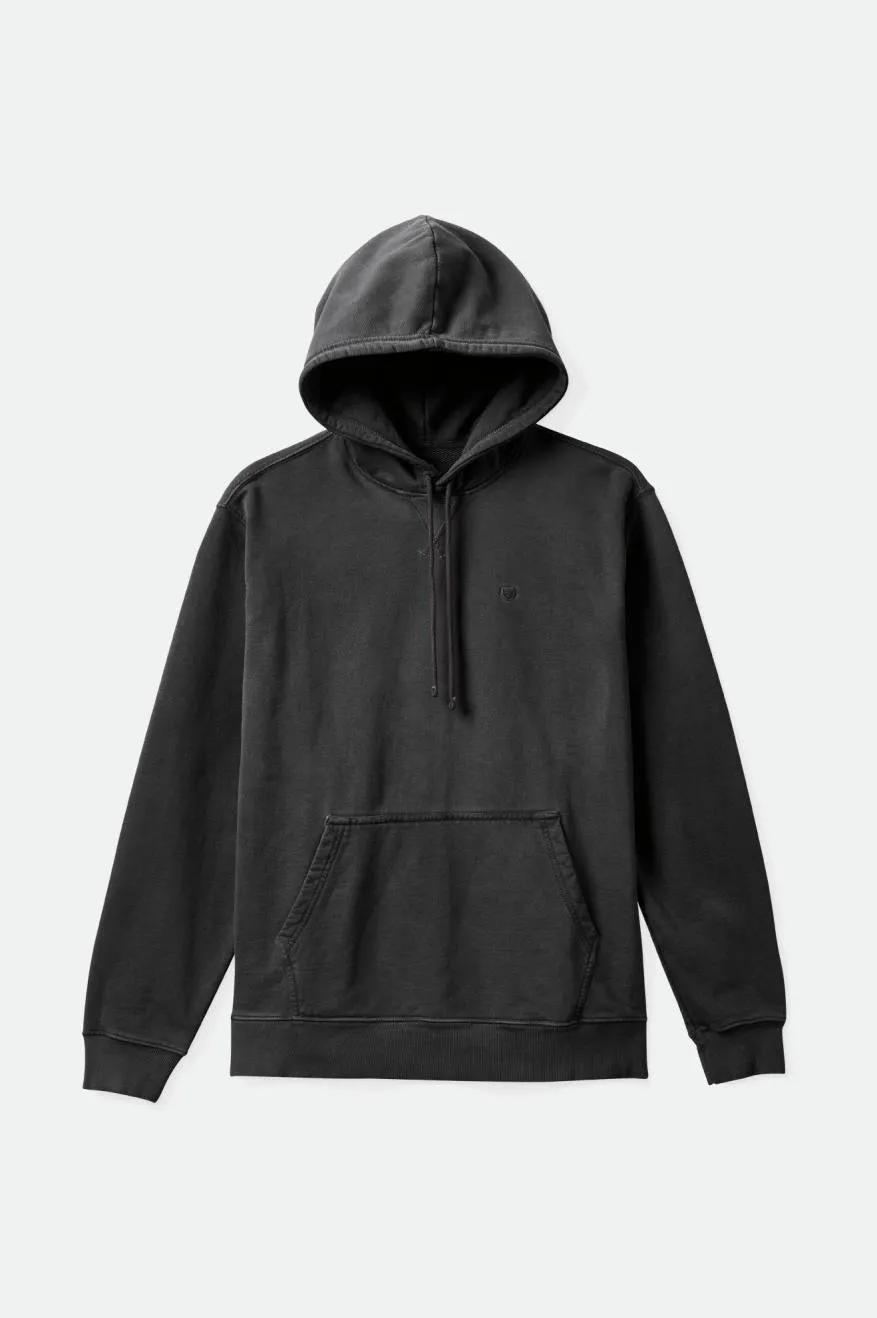 Vintage Reserve Hood - Black Vintage Wash sold by Brixton