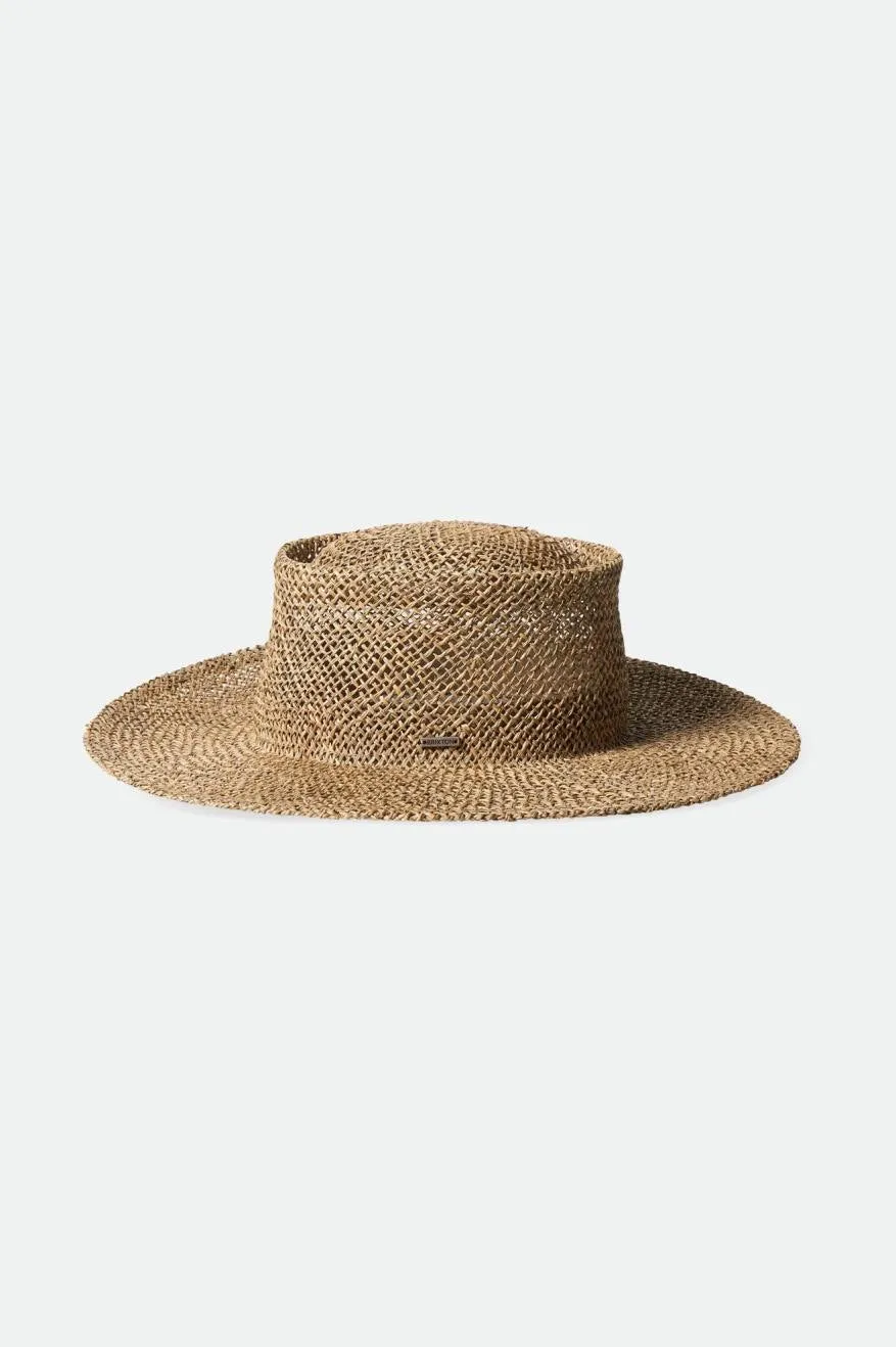 Westward Straw Hat - Tan sold by Brixton product image thumbnail 4