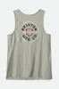 Crest Tank Top - Mineral Grey sold by Brixton