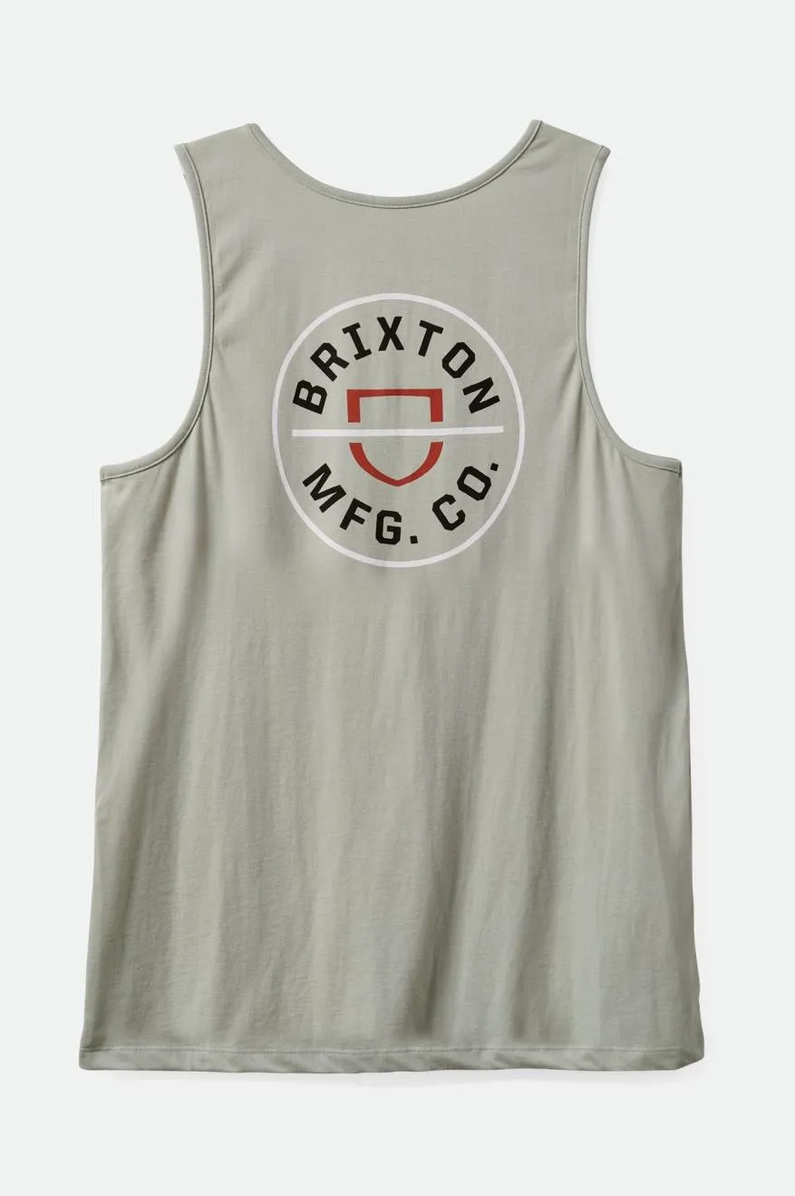 Crest Tank Top - Mineral Grey sold by Brixton product image thumbnail 2