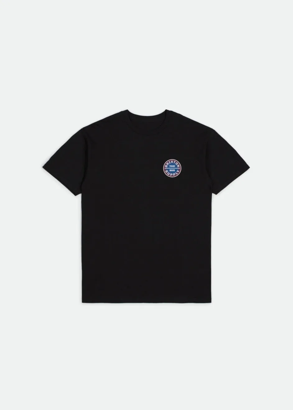 Boys Oath S/S Standard Tee - Black sold by Brixton