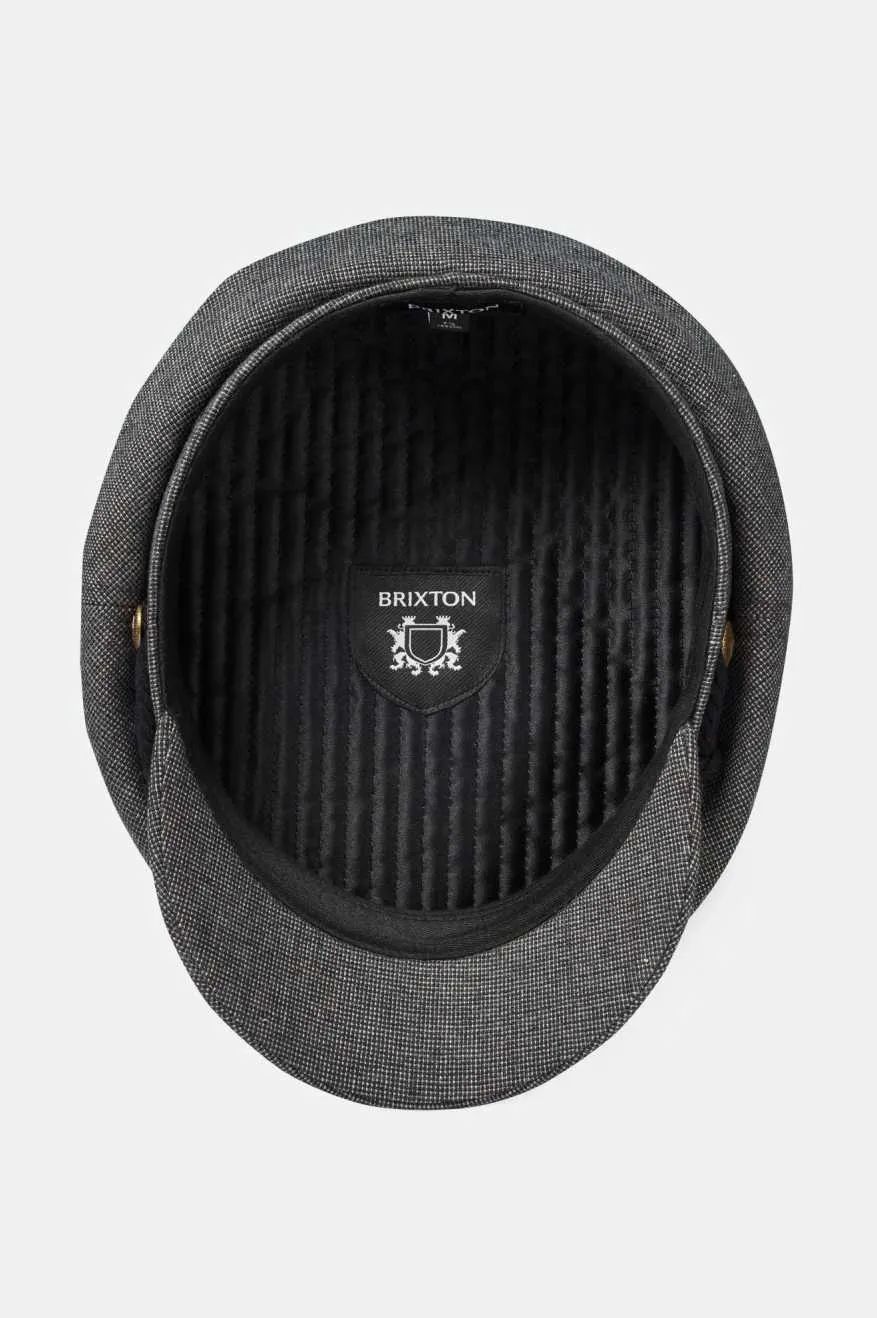 Fiddler Fisherman Cap - Mixed Tweed sold by Brixton product image thumbnail 4