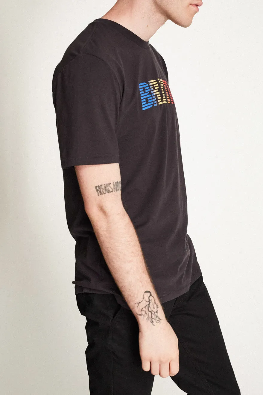 Cortez III S/S Premium Tee - Washed Black sold by Brixton product image thumbnail 2