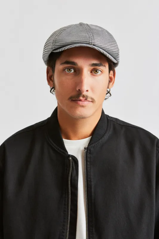Brood Snap Cap - Black/Off White sold by Brixton