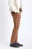 Choice Chino Pant - Washed Brown Plaid sold by Brixton