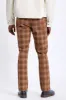 Choice Chino Pant - Washed Brown Plaid sold by Brixton