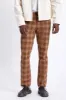 Choice Chino Pant - Washed Brown Plaid sold by Brixton