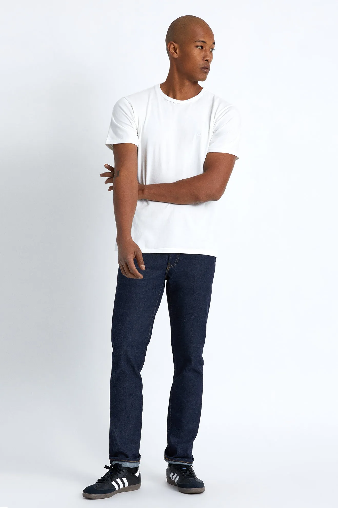 Vintage Beat Up S/S Tee - Off White sold by Brixton product image thumbnail 5