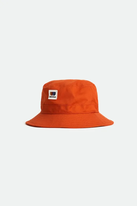 Alton Packable Bucket Hat - Apricot Jam sold by Brixton