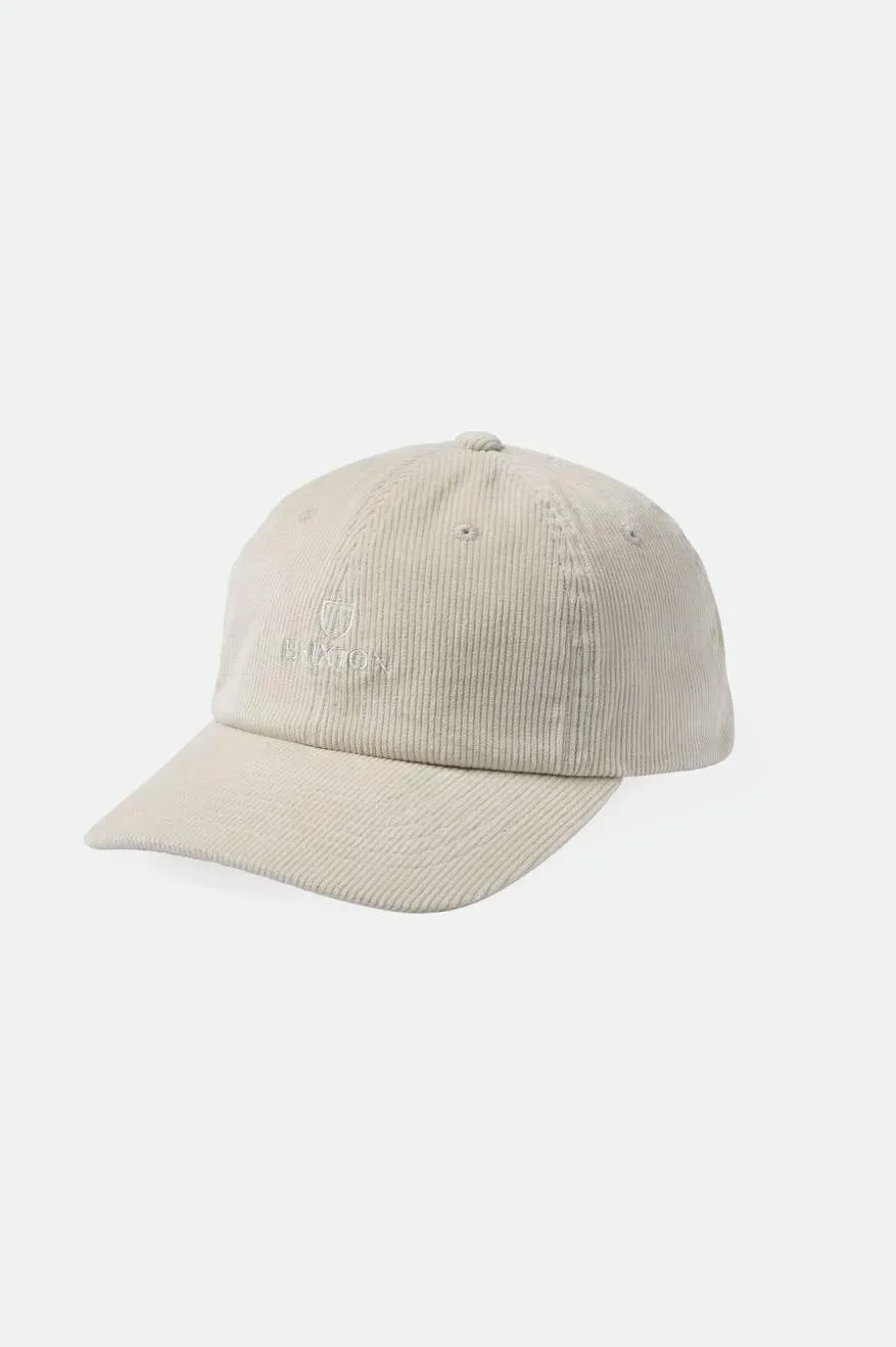 Alpha LP Cap - Off White Cord sold by Brixton