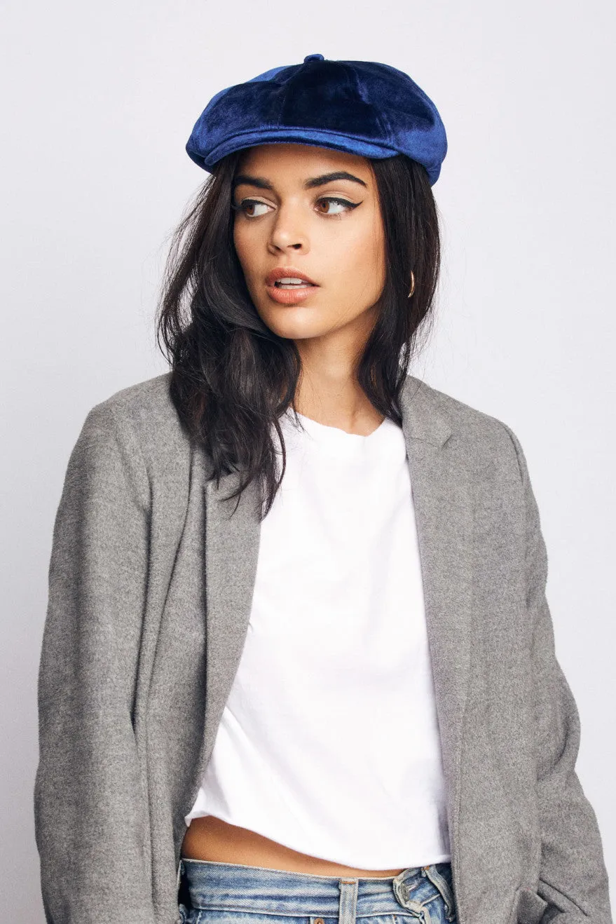 Brood Women Snap Cap - Navy sold by Brixton product image thumbnail 2