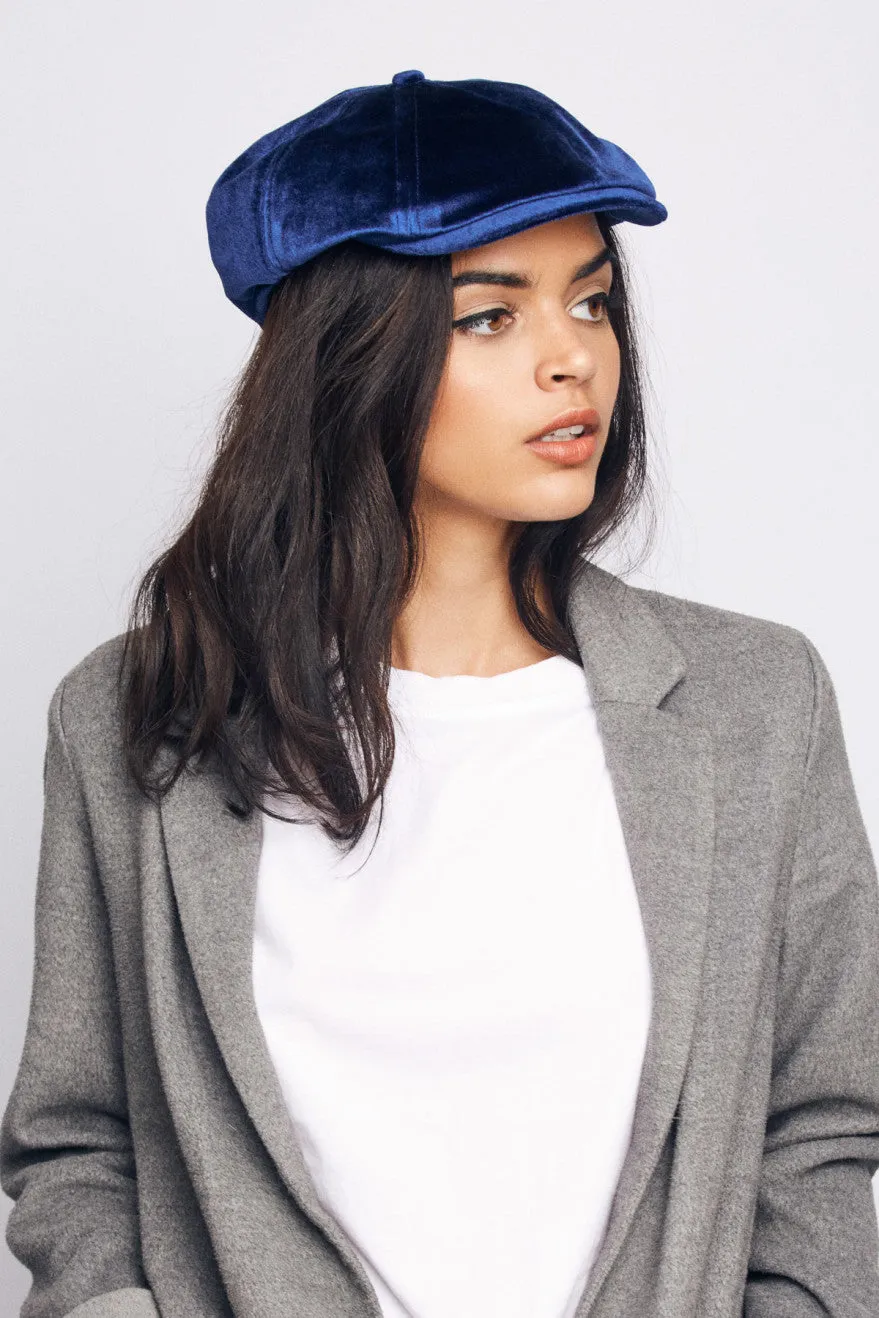 Brood Women Snap Cap - Navy sold by Brixton product image thumbnail 3