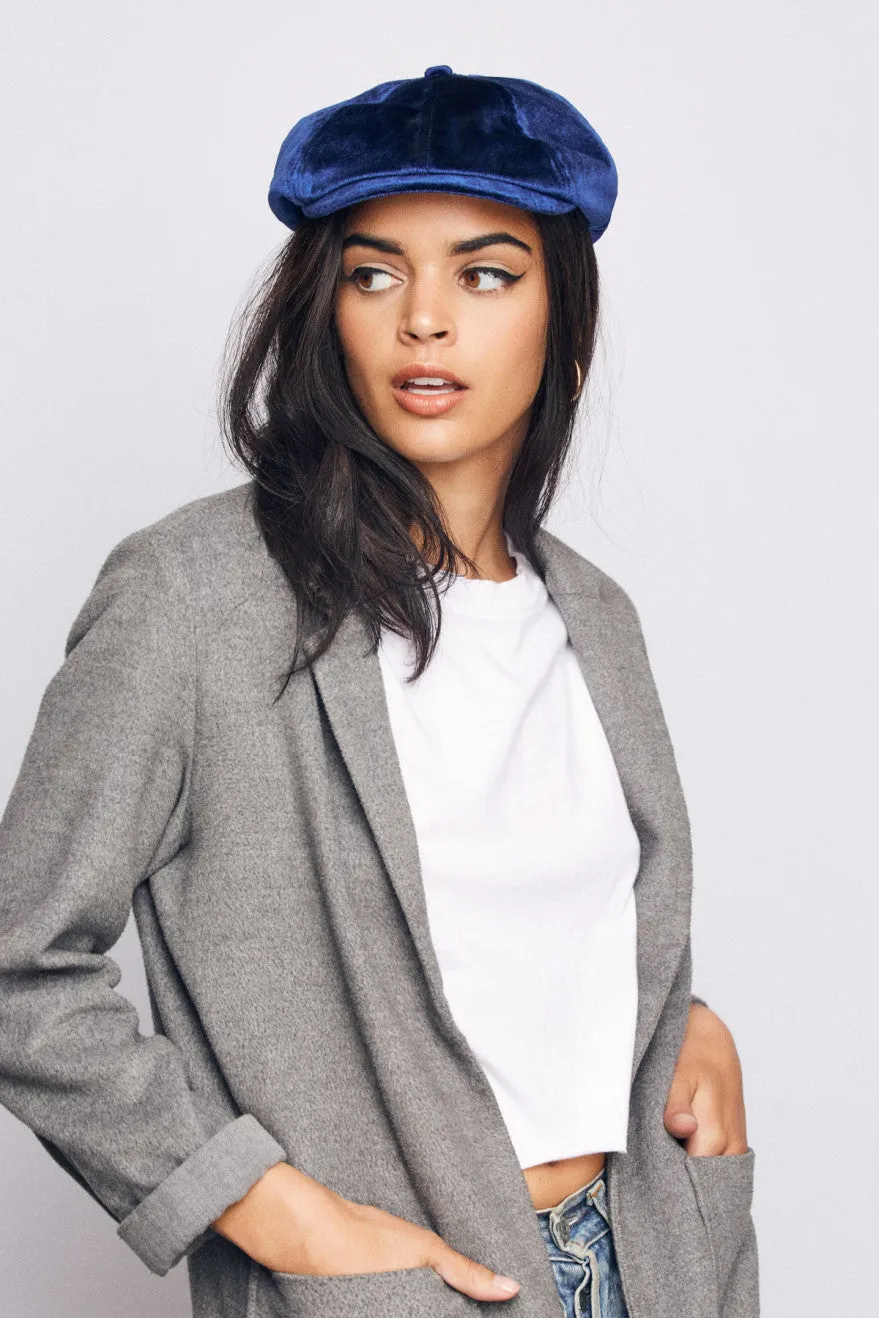 Brood Women Snap Cap - Navy sold by Brixton product image thumbnail 4