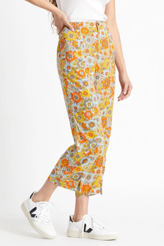 Night Fever Pant - Mod Floral sold by Brixton
