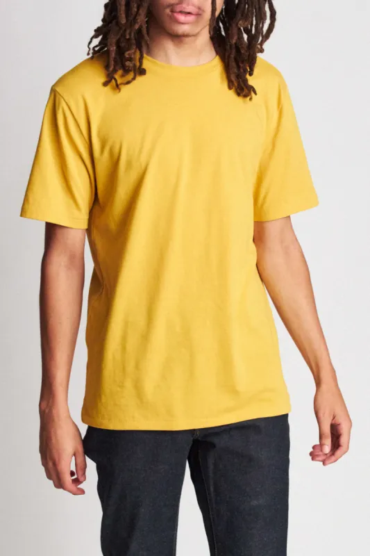 Basic S/S Premium Tee - Nugget Gold sold by Brixton