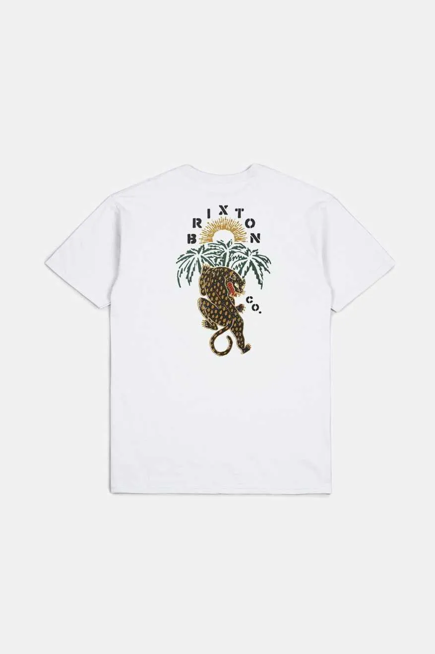 Seek S/S Standard T-Shirt - White sold by Brixton product image thumbnail 2