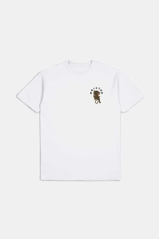 Seek S/S Standard T-Shirt - White sold by Brixton