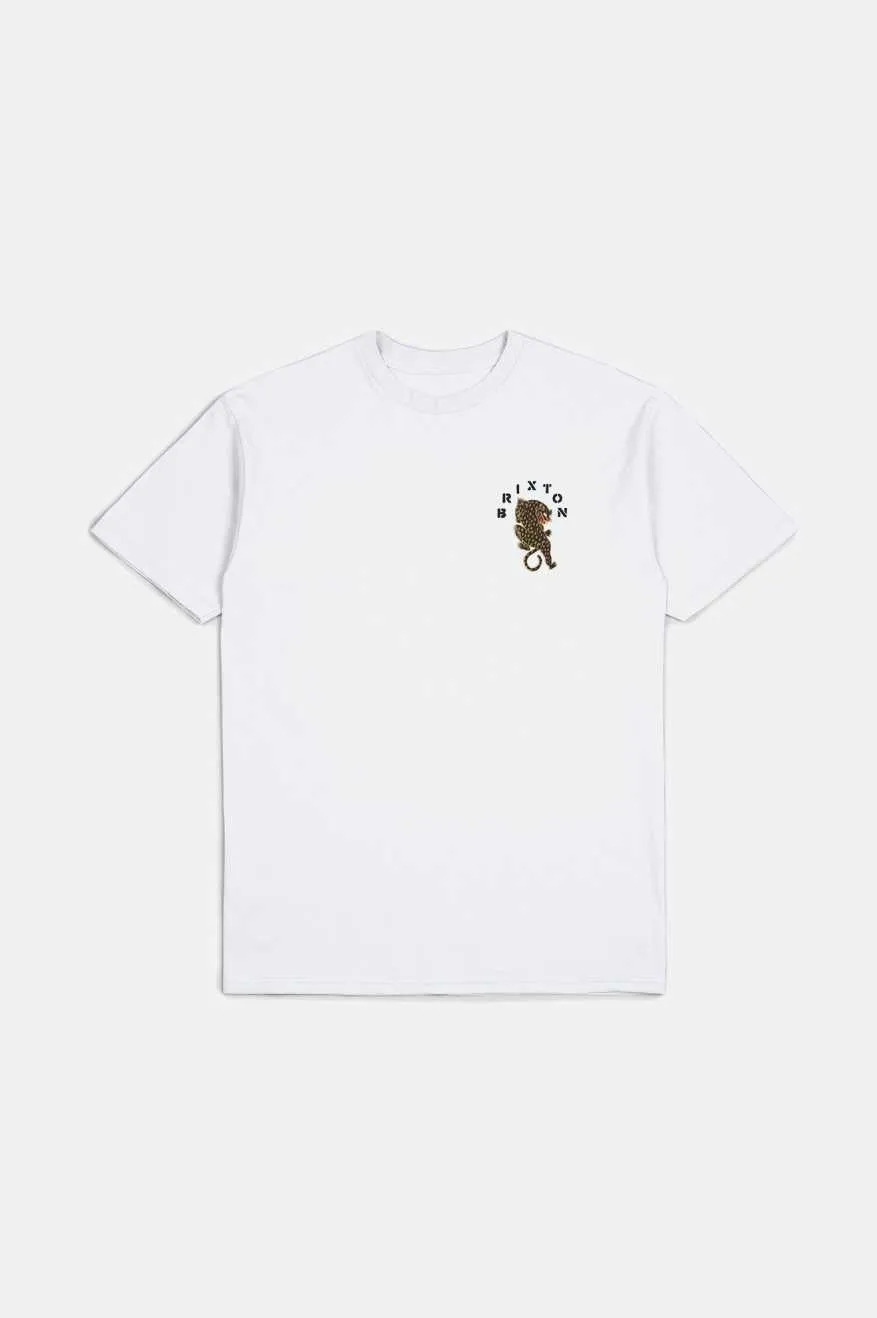 Seek S/S Standard T-Shirt - White sold by Brixton