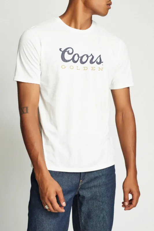 Golden II S/S Premium Tee - Off White sold by Brixton