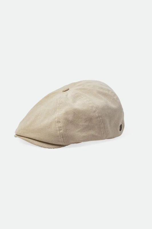 Brood Lightweight Newsboy Cap - Whitecap sold by Brixton