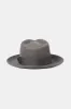 Swindle Convertabrim Fedora - Grey/Grey sold by Brixton