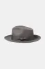 Swindle Convertabrim Fedora - Grey/Grey sold by Brixton
