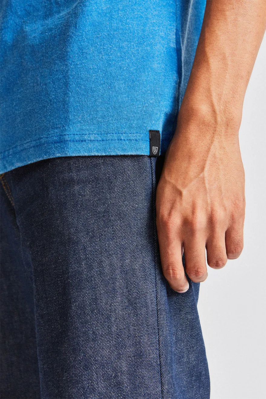 Dirty Two Club S/S Standard Tee - Roadster Royal sold by Brixton product image thumbnail 3