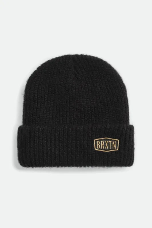 Malt Beanie - Black sold by Brixton