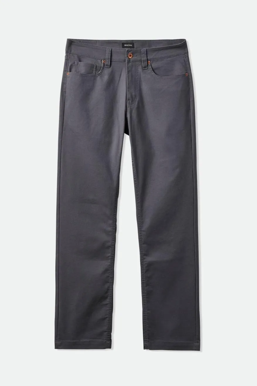 Builders 5-pocket Stretch Pant - Ombre Blue sold by Brixton