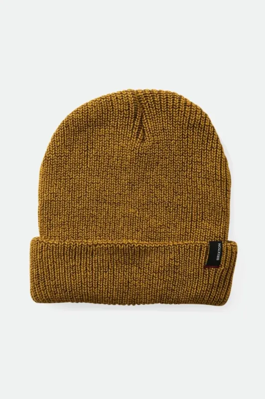 Heist Beanie - Weller Yellow/Twig sold by Brixton