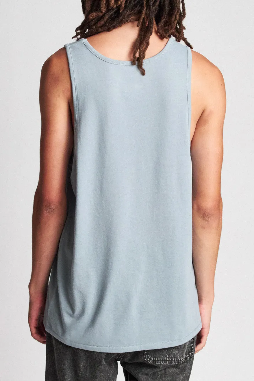 Basic Tank Top - Blue Stone sold by Brixton product image thumbnail 3