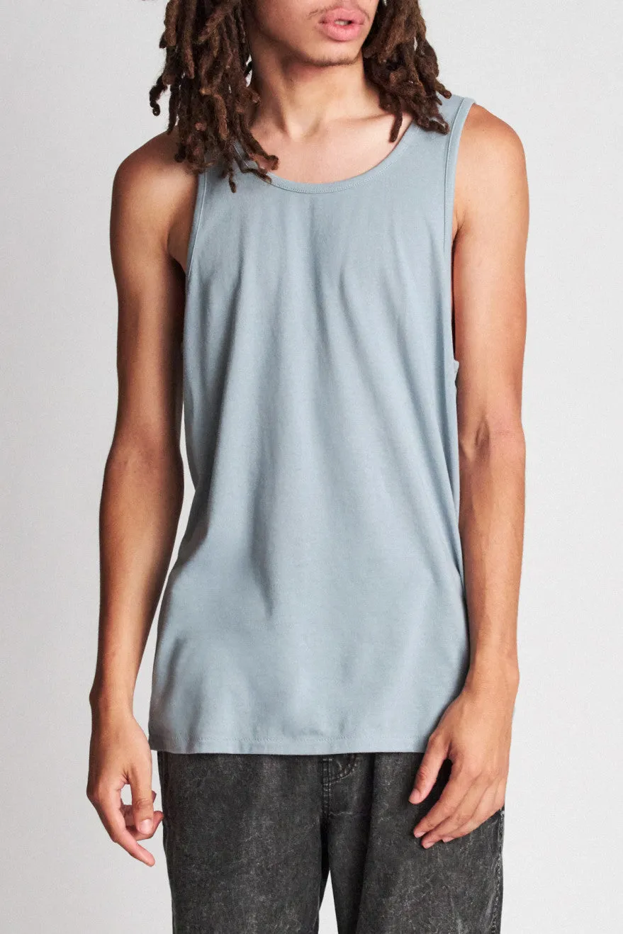 Basic Tank Top - Blue Stone sold by Brixton