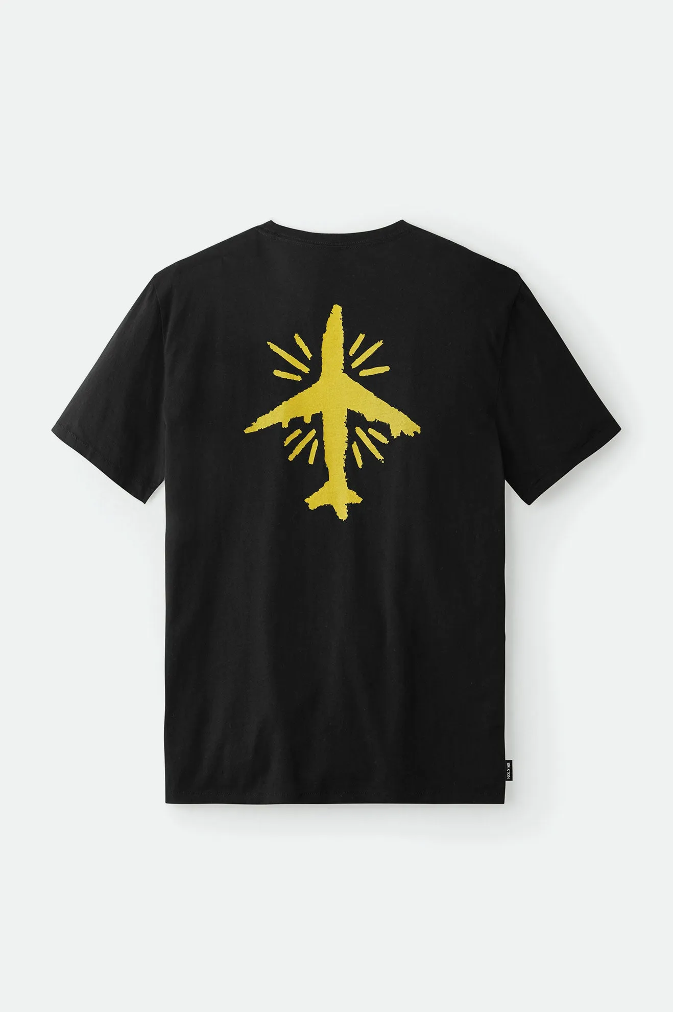 BB Mode S/S Tailored Tee - Black sold by Brixton product image thumbnail 3