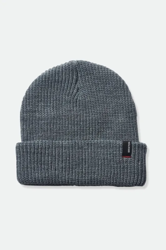 Heist Beanie - Heather Grey sold by Brixton