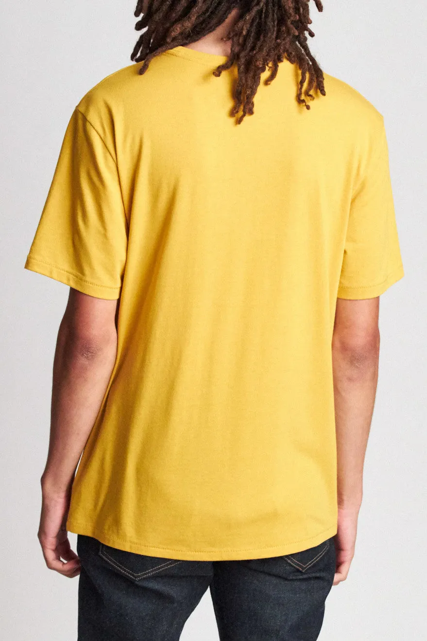 Basic S/S Pocket Tee - Nugget Gold sold by Brixton product image thumbnail 3