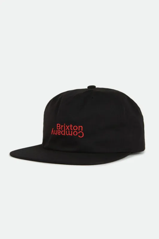 Revert MP Snapback - Black sold by Brixton