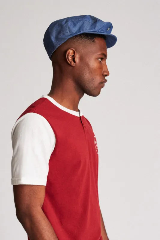 Hooligan Snap Cap - Blue Chambray sold by Brixton