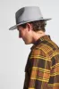 Messer Casual Fedora - Aluminum sold by Brixton
