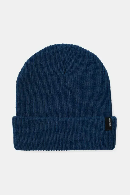 Heist Beanie - Dark Denim sold by Brixton