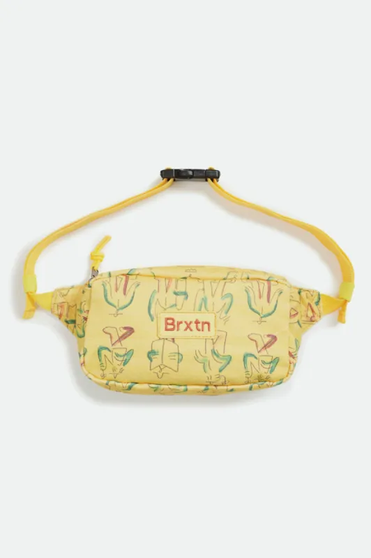 Gate Hip Pack - Yellow sold by Brixton
