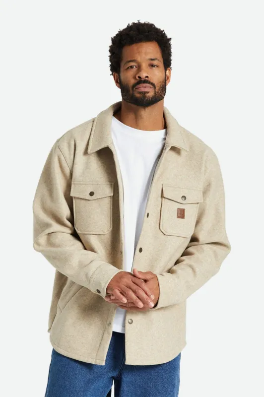Durham Reserve Jacket - Oatmeal sold by Brixton