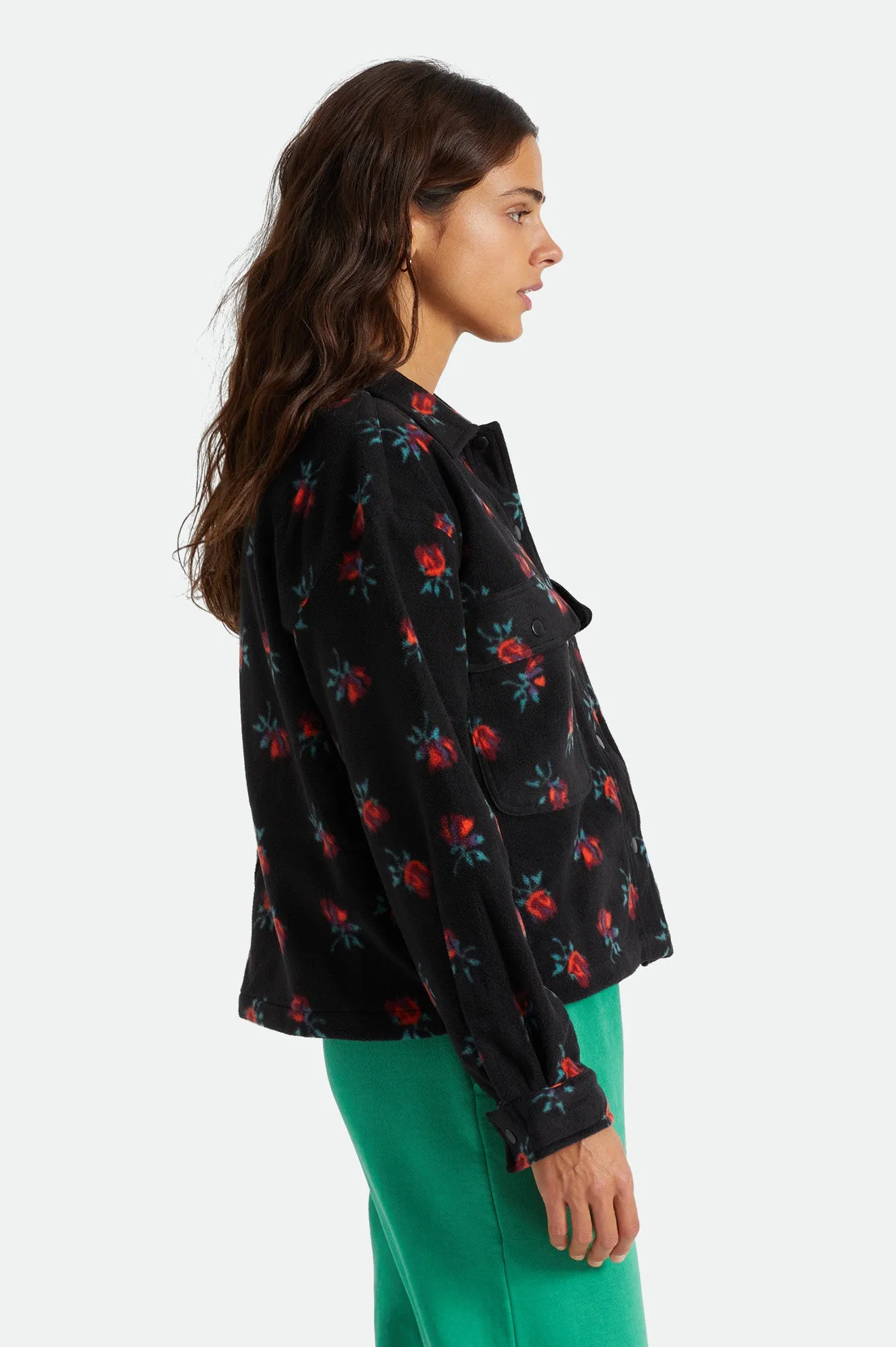 Bowery Women's L/S Arctic Stretch Fleece - Roses sold by Brixton product image thumbnail 3