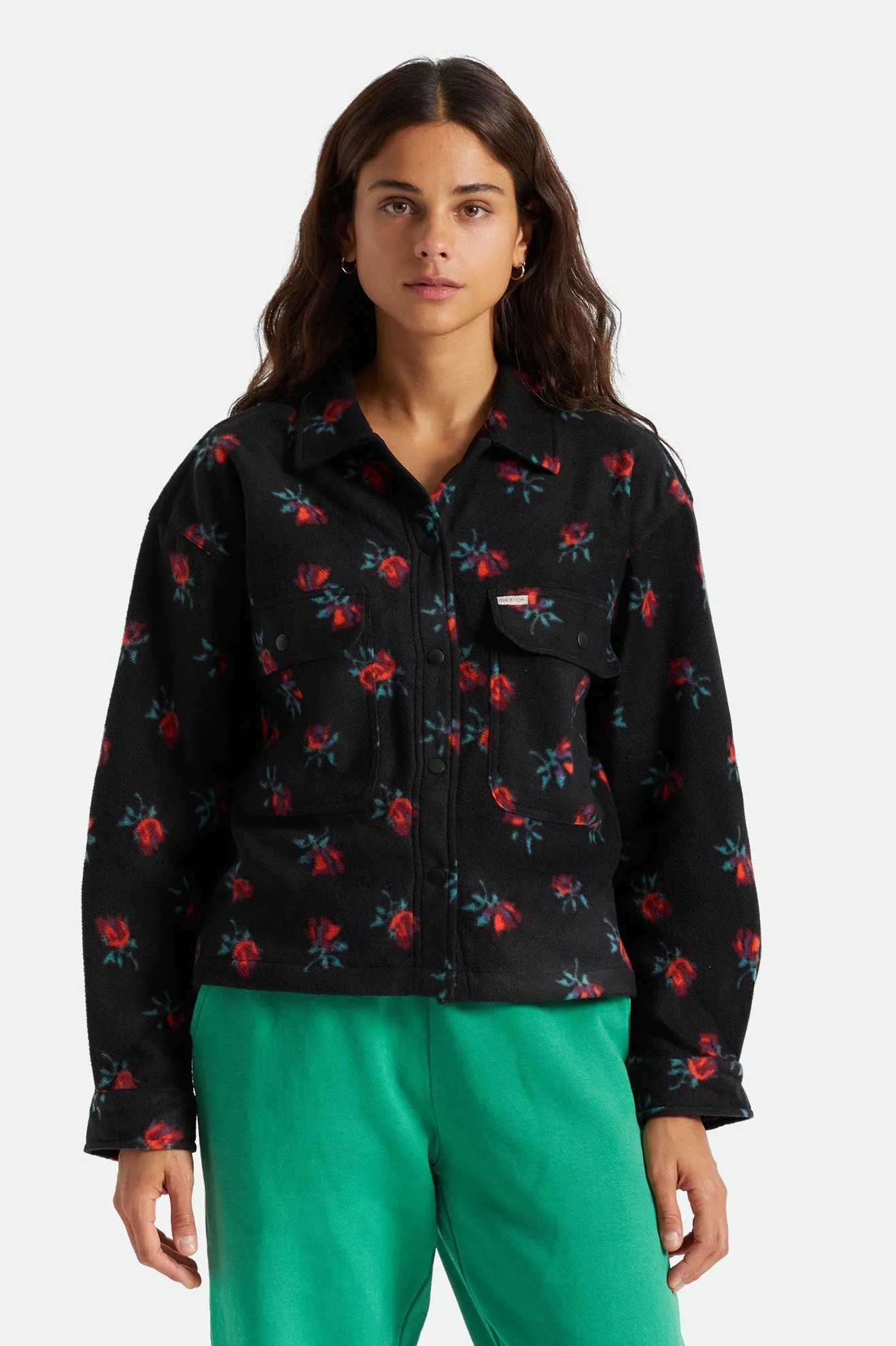 Bowery Women's L/S Arctic Stretch Fleece - Roses sold by Brixton