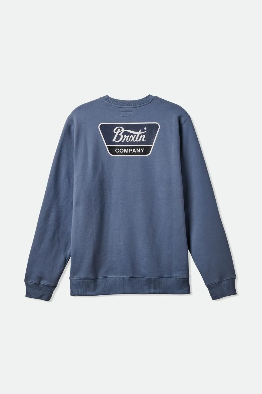 Linwood Crew - Flint Blue/Washed Navy sold by Brixton product image thumbnail 2